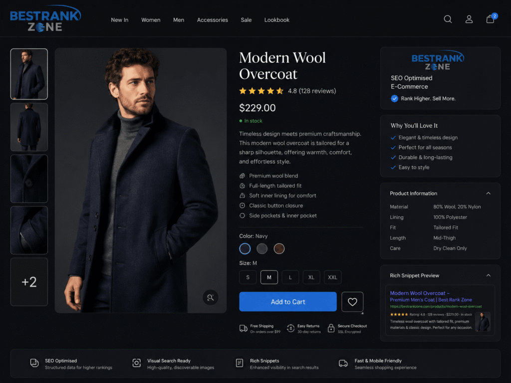 Your product pages are where rankings turn into revenue — most fashion brands leave serious money on the table here.
